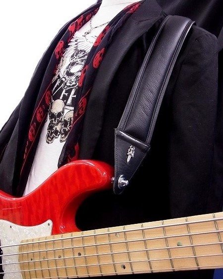 CHROME HEARTS/クロムハーツ【美品・定価21万円↑↑】ギターストラップ/ガンスリンガーベルト